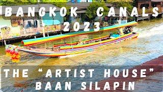 Bangkok Artist House, Canal tour, & why you should go here!  Most authentic Bangkok day visit!