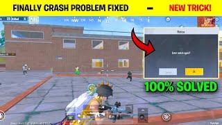 Finally Crash Problem Fixed | Pubg Lite Crash Problem Solution | Pubg Mobile Lite Crash Problem