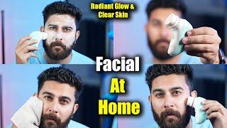 3 Step Facial At Home For Radiant Glow & Clear Skin in 5 mins | VEGA FACIAL CLEANSER | DSBOSSKO