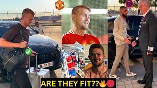 BREAKINGDe Ligt & Mazraoui ARRIVING at Man Utd for Medicals: Interview, Rio Ferdinand doubts