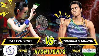 Wow‼️Emotional Match‼️Pusarla V Sindhu vs Tai Tzu Ying Malaysia Masters