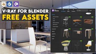 Vray For Blender Is Here! - Free Models and Materials