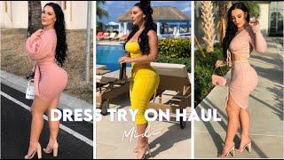 SUMMER DRESSES TRY ON HAUL | FASHION NOVA DRESSES **SUMMER HAUL 2020**