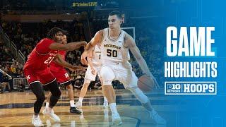 Rutgers at Michigan | HIGHLIGHTS | Big Ten Basketball | 02/27/2025