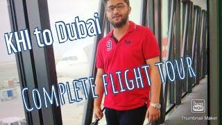 Emirates Economy KARACHI TO DUBAI Boeing 777-300 ER flight tour 4k videos