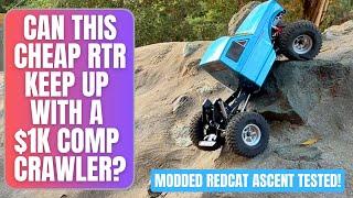 Redcat Ascent Ultimate Upgrades and mods tested - Underdrive, Hobbywing - best cheap rtr rc crawler
