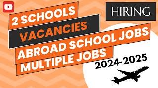 how to get teaching jobs in saudi arabia | Multiple school Vacancy