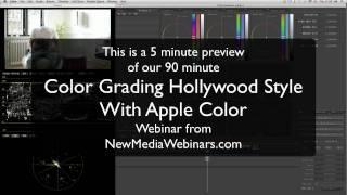 Color Grading Hollywood Style with Apple Color