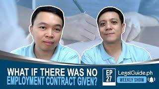What if there was no employment contract given?