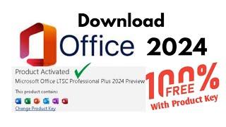 How to Download & install Office 2024 with Product Key | Office 2024 kaise download kare