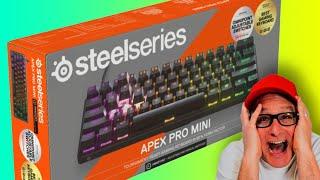 SteelSeries Apex Pro Mini Keyboard Review (wired & wireless)