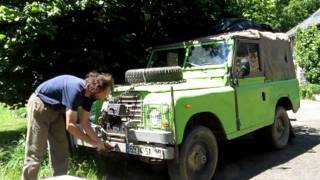 Crank kick-start my Land Rover Series 3 (petrol)