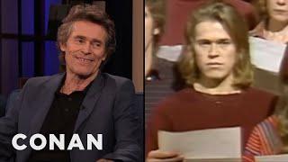 Willem Dafoe Pronounced His Name Wrong | CONAN on TBS