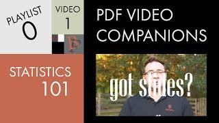 Statistics 101: Got PDF Slides?