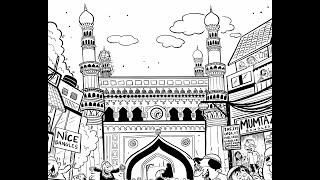 Charminar, Hyderabad | Process Video | Phani Tetali | Indian Artist