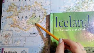 ASMR ~ Iceland History and Geography ~ Soft Spoken Page Turning
