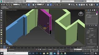 How to Extrude wall in 3ds max After import a Autocad file