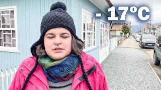 How people live in the coldest city in Brazil (-17ºC)