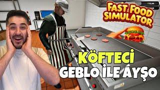 KÖFTECİ YUSUFA RAKİP OLDUK, HAMBURGERCİ DÜKKANI AÇTIK! -Fast Food Similator