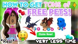 How to GET A LOT Of “FREE” Pets In Adopt Me!  *Methods* Its Cxco Twins