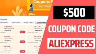 AliExpress Promo Code 2023 | $500 OFF for Fashion Accessories