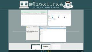 Windows 11 - Virtuelle Desktops für mehr Übersicht bei vielen geöffneten Fenstern