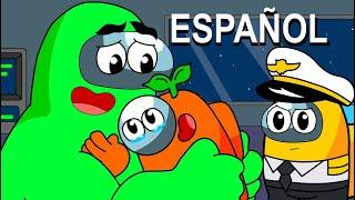 Así se Vería un Gigante Crewmate Con Impostores -Among Us Animación en Español