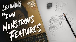 Learning To Change Your Face Anatomy |  Drawing - Orcs - Monsters- Comics - Manga - Loomis