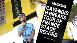 Cavendish breaks Tour de France stage record | Breaking News | Neural News Network