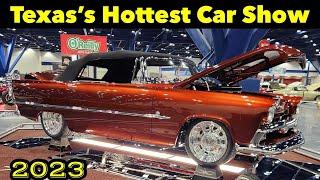 TEXAS CLASSIC CAR SHOW 2023 - Almost 5 hours of Hot Rods, Customs, Rat Rods, Lowriders & Motorcycles