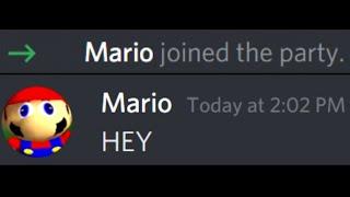 Mario Joins Discord