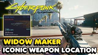 How To Get The Widow Maker In Cyberpunk 2077 (Iconic Weapon Location)