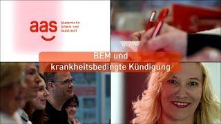 BEM und krankheitsbedingte Kündigung – aas Seminare – Schulungen für Betriebsräte