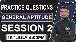 | CSIR NET June'2024 | General Aptitude | Practice Questions Session 2 I Sanjay Singh I