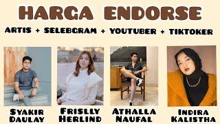 REKOMENDASI + HARGA ENDORSE SELEBGRAM || PART 3