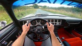 1981 Pontiac TransAm 4.9 V8 Turbo NASCAR Daytona 500 Pace Car Auto - The POV Driving Experience