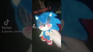 sonic exe plush part 1\2