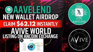 AVIVE LISTING ON ANCOIN EXCHANGE | AAVELEND AIRDROP | CLAIM $62.12 | #avive #avivemining