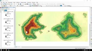 How to Generate Contour lines using DEM in ArcGIS