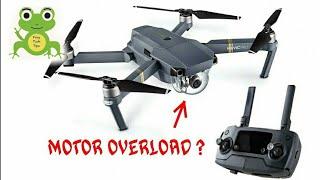 Mavic Pro Motor Gimbal OVERLOAD Problem Show down - for FIX check my channel for more