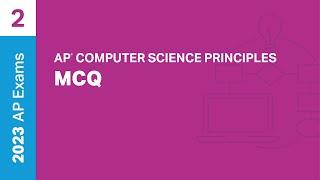 2 | MCQ | Practice Sessions | AP Computer Science Principles