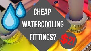 Cheap Hardline Fittings for Custom Water Cooling