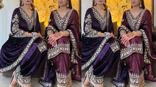 Top 100+ Velvet Punjabi Suit Designs #2023  ||Latest Slawar Kameez Design|| Punjabi Suit Design