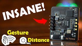 Rd-03E mmWave Human detection Sensor with ESP32, Distance Measurement, Hand Gesture