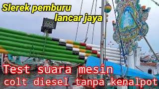 Lancar jaya perbaiki mesin || test suara mesin colt diesel