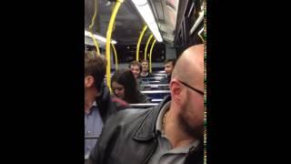 Dublin Lad singing on a bus - Don't take me drugs away-With Lyrics.