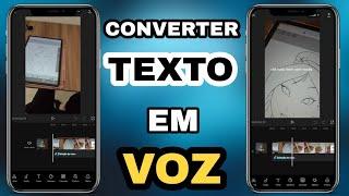 Como colocar voz Do Tiktok Para Ler Texto Nos Vídeos Pelo Capcut