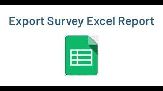 Generate Detailed Reports From Survey Data Using Export Survey Excel Report Odoo App