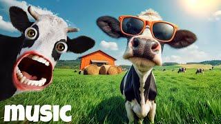 FUNNY COW DANCE 98 | Cow Song & Cow Videos 2024 | Cow music dance | funny dancing cow | gay | gaay