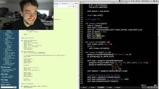 George Hotz | Programming | Refactor twitchslam | Part2